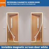 Custom Invisible Side Opening Magnetic Screen for Various Door Broader View