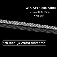 Stainless Steel Wire Rope for Stair Railing Lights